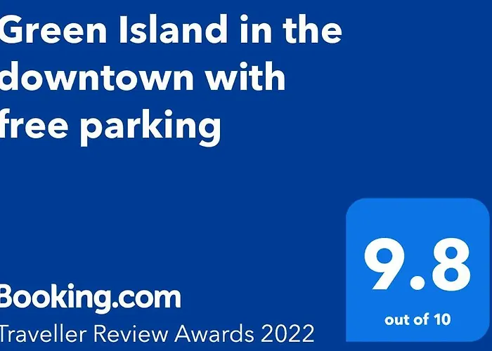 Apartment Island In The Downtown With Free Parking