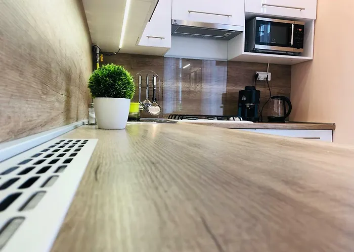 Apartment Island In The Downtown With Free Parking *